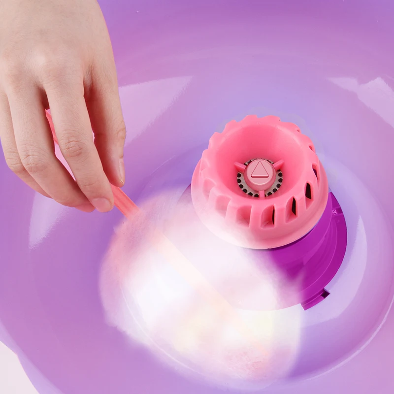 100FUN детская машина для изготовления хлопковых конфет для дома DIY электрическая ручная работа обучающие игрушки для мальчиков и девочек