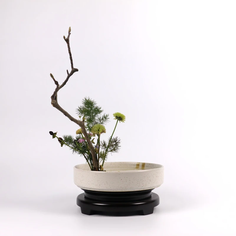 Японские цветы Ikebana гидропоники цветочный горшок настольные вазы керамические