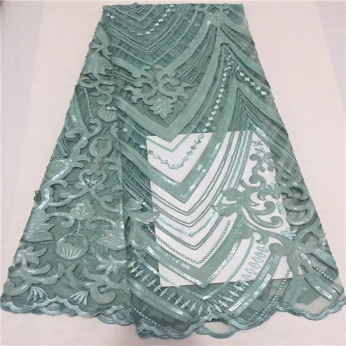 CD1001 lace fabric african tulle net with sequins for evening dress 2018 latest design wholesale (5yard/lot) | Дом и сад