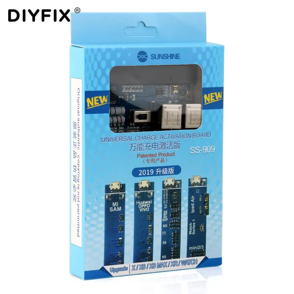 DIYFIX Универсальный телефон батарея Быстрая зарядка и активация доска для iPhone samsung для Китай смартфон Ремонт набор инструментов