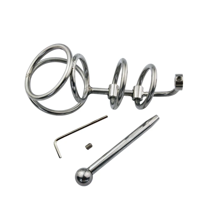 Мужской Нержавеющая сталь катетер уретральный растяжения стимулировать клетка