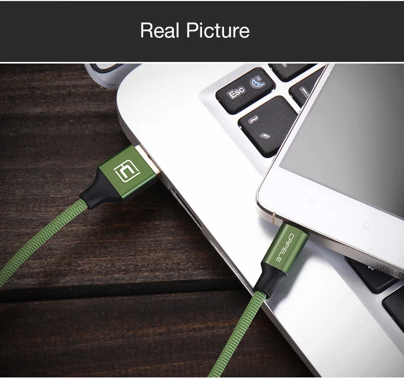 Cafele Micro USB кабель для зарядки мобильного телефона для samsung Xiaomi huawei кабель синхронизации данных Android Micro кабель 30 120 180 см