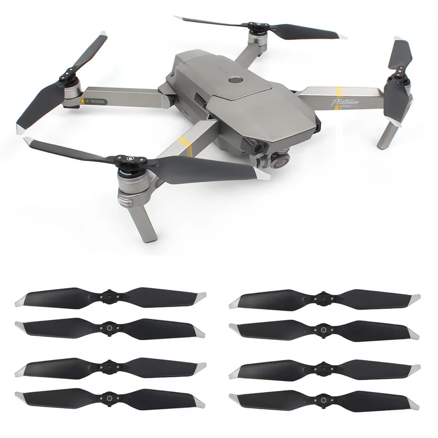 8 шт. 8331 малошумный Пропеллер для DJI Mavic PRO Platinum Дрон шумоподавление лезвия реквизит замена аксессуар крылья запасные части