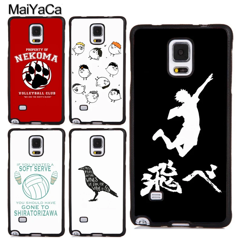 Аниме Haikyuu! Чехол Fly для Samsung Galaxy A51 A71 S8 S9 S10 S20 Ultra S10e A10 A20 A30S A40 A50 A70 Note 10 Plus|Бамперы| |