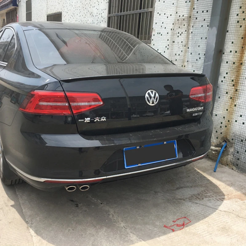 Автомобильный дизайн ABS Пластик Неокрашенный Цвет внешний задний багажник Wing Boot