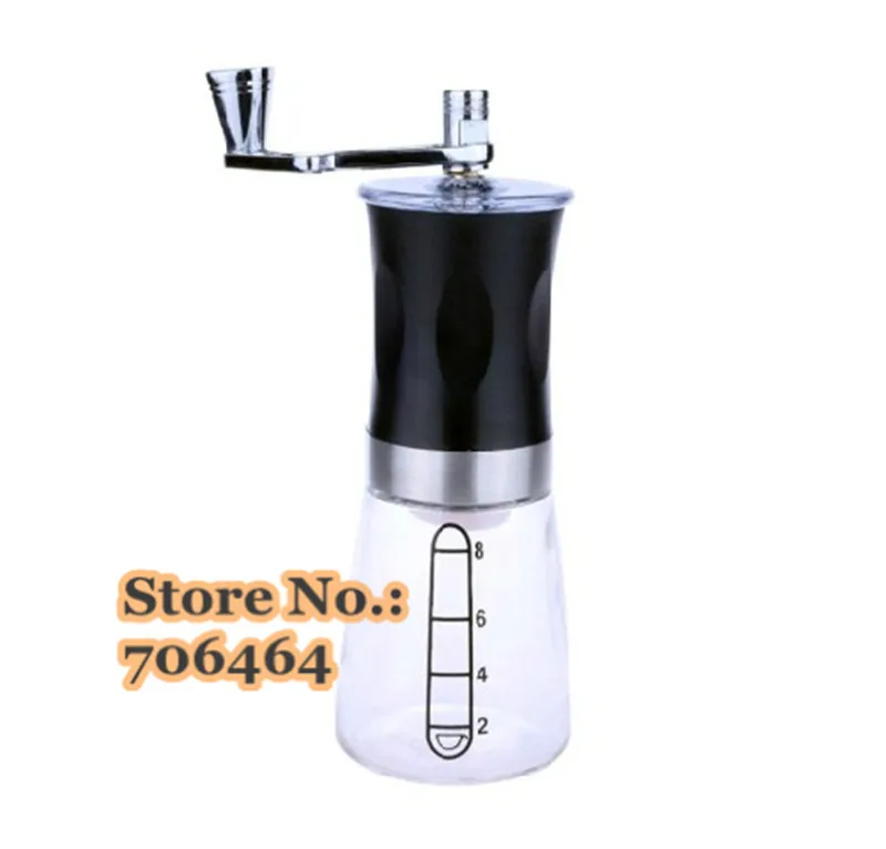 1 шт. портативная моющаяся керамическая измельчитель ядер ручная кофемолка с