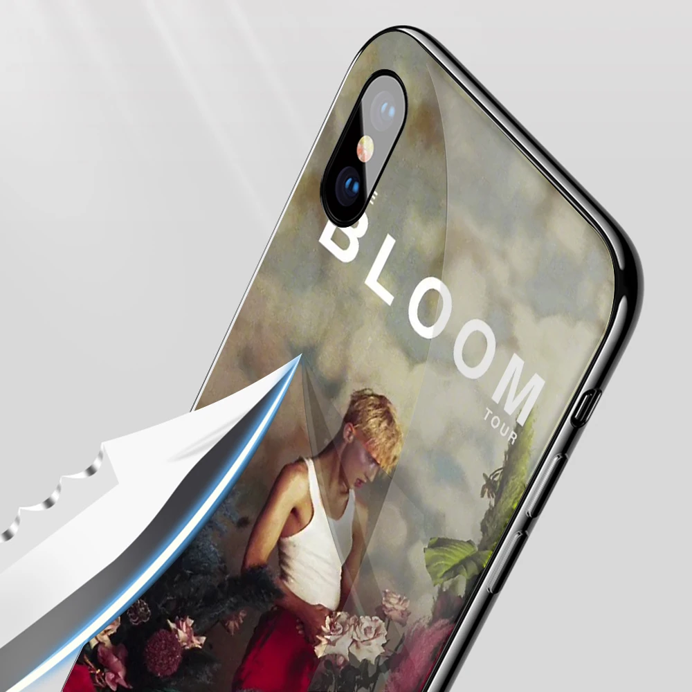 Чехол Lavaza Трой Сиван из закаленного стекла ТПУ для iPhone 6 6S 7 8 Plus 5 5S SE XR X XS 11 Pro