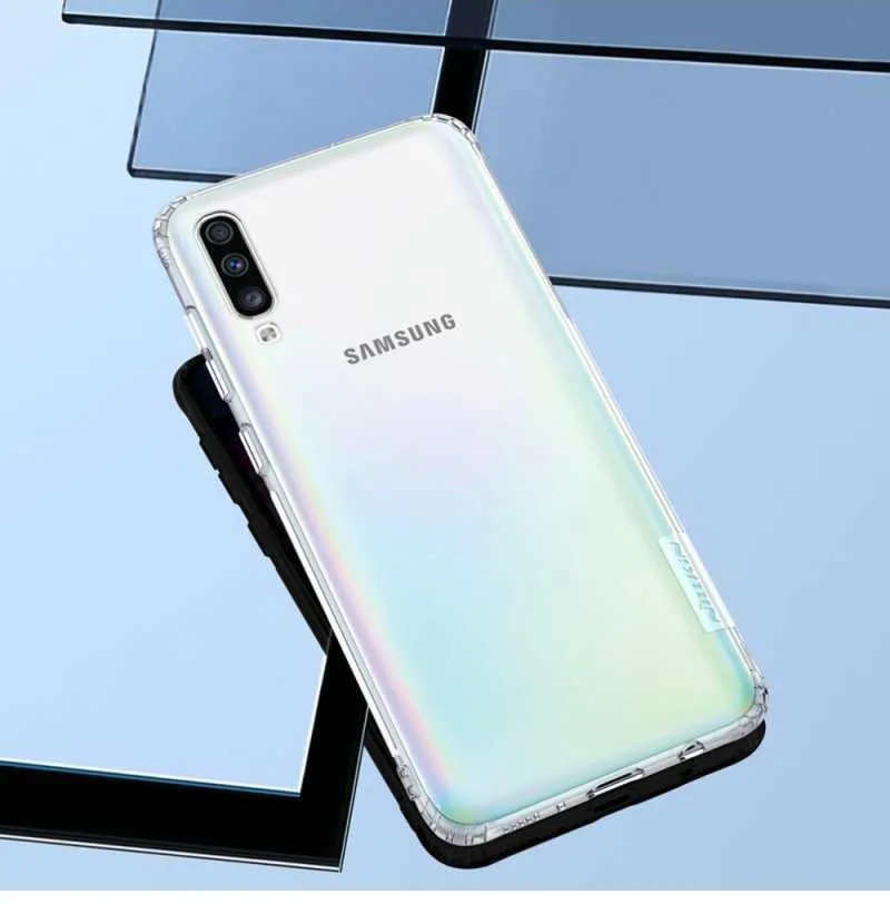 Для samsung Galaxy A70 чехол для телефона Nillkin Qin Флип кожаный чехол s чехол для samsung A70 Чехол кошелек чехол