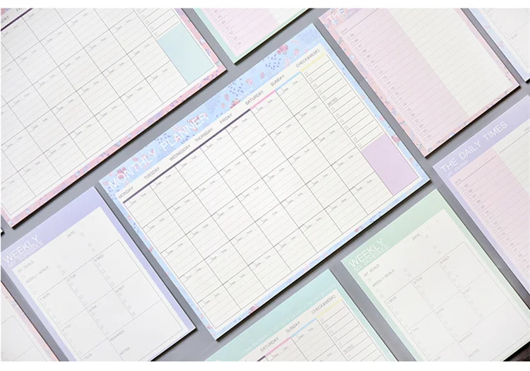 Записная книжка А4 дневник Bullet Journal Еженедельный ежемесячный планировщик Papelaria школьные принадлежности стационарный Органайзер расписание