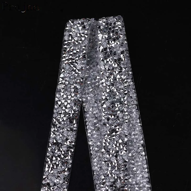 Prajna Blingbling высокое качество дрель ремень 1 5 см клей стразы Швейные стулья