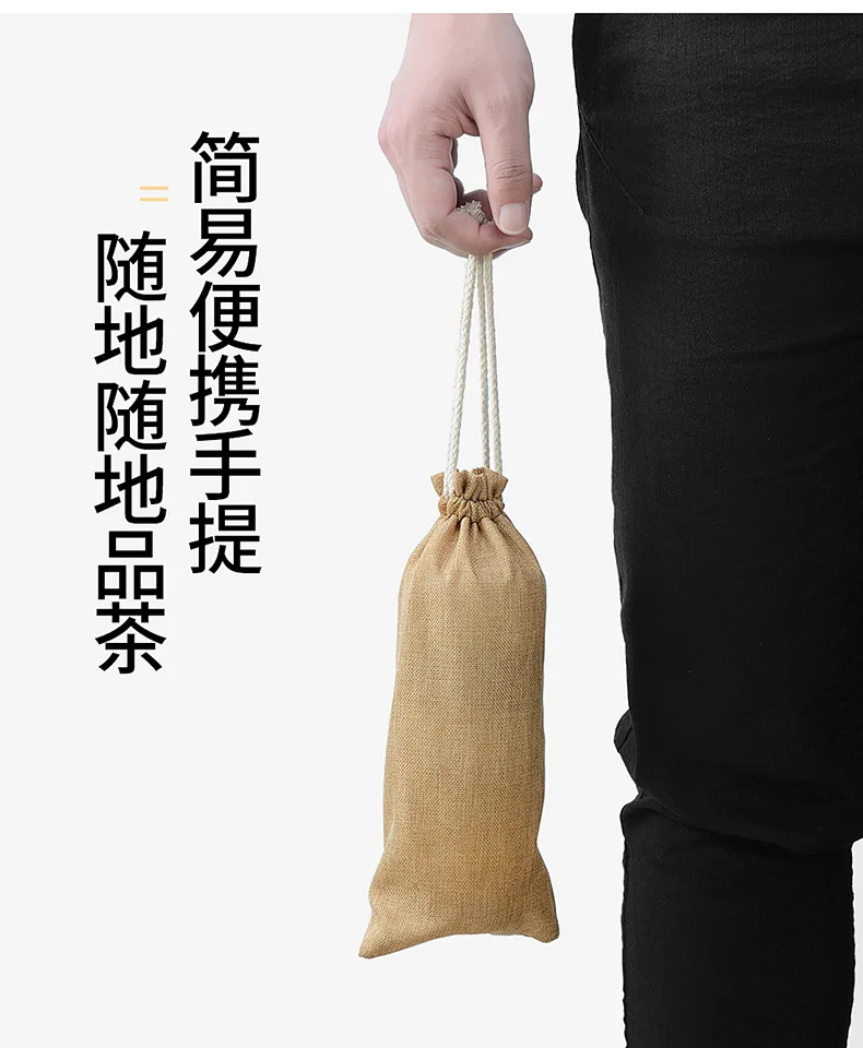 KAIXIFEI 310 мл стеклянная бутылка для воды с мешком Высокая боросиликатная двойная бутылка для воды и чая инфузионный стакан посуда для напитков умные бутылки