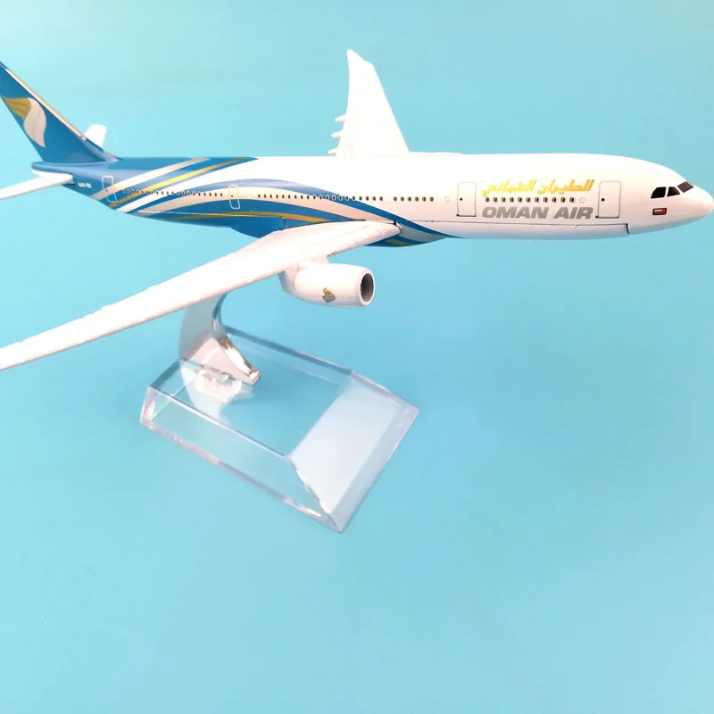 A330 Оман Воздушный самолет из металлического сплава модель самолета Игрушечная