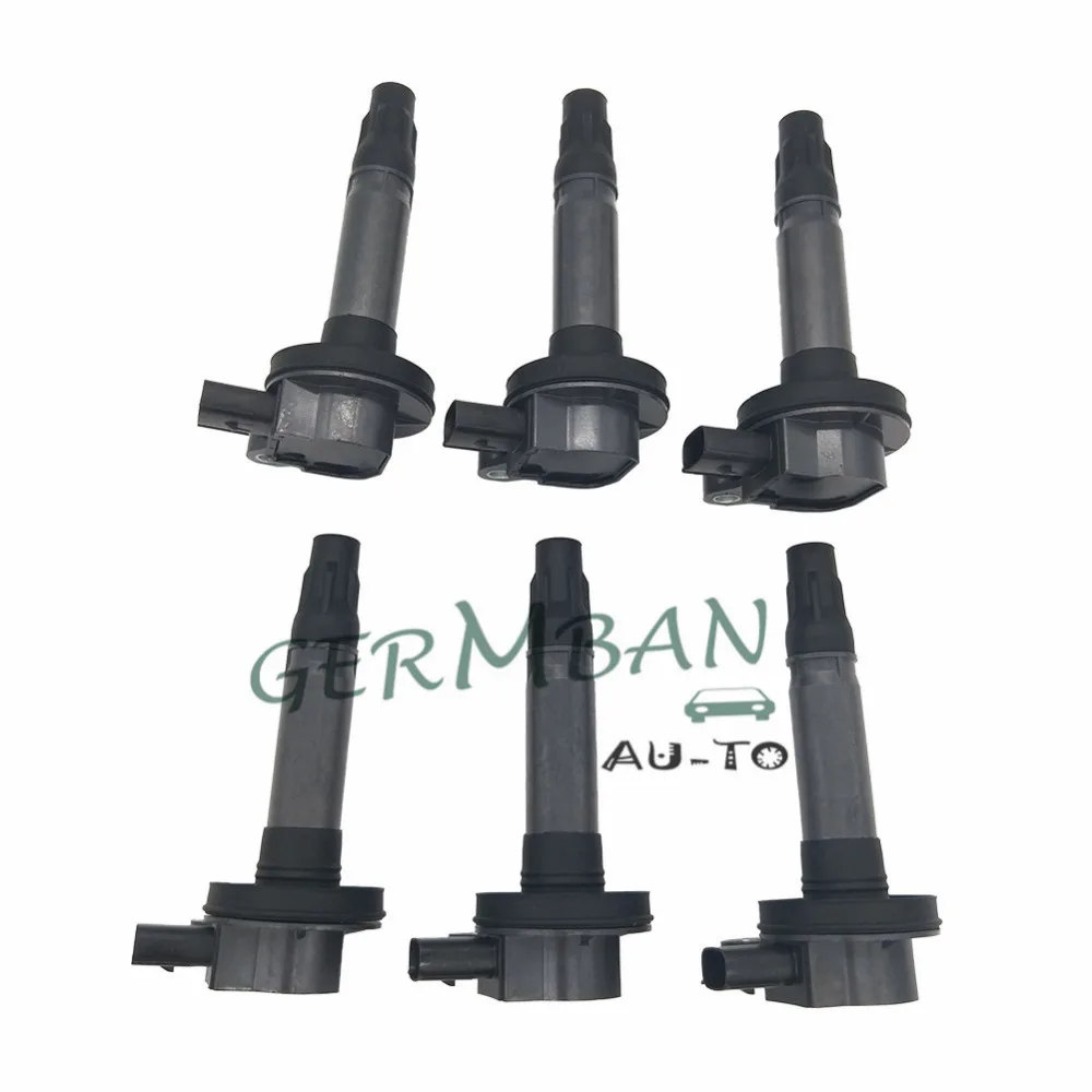 6 шт. новая катушка зажигания для Ford Edge Explorer F 150 Flex Lincoln MKS MKT OEM 7T4E 12A375 EE 7T4Z 12029 E ED