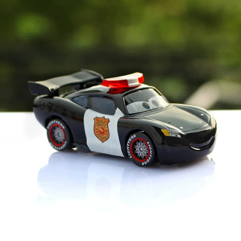 Disney Pixar Cars 3 Lightning 1:55 Полицейская машина литье под давлением брендовые игрушки из