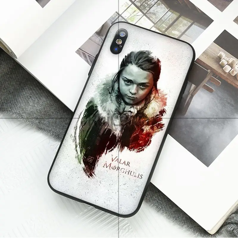 Ruicaica Игра престолов sansa Alia DIY чехол для телефона Apple iPhone 8 7 6 S Plus X XS MAX 5 5S SE XR