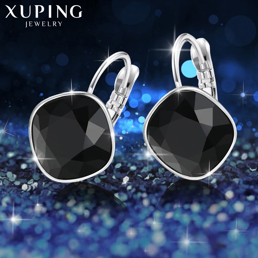 Xuping Роскошные серьги-кольца ювелирные изделия Кристаллы от Swarovski вечерние подарки темперамент для женщин девочек M73 \ M74 M75-20353