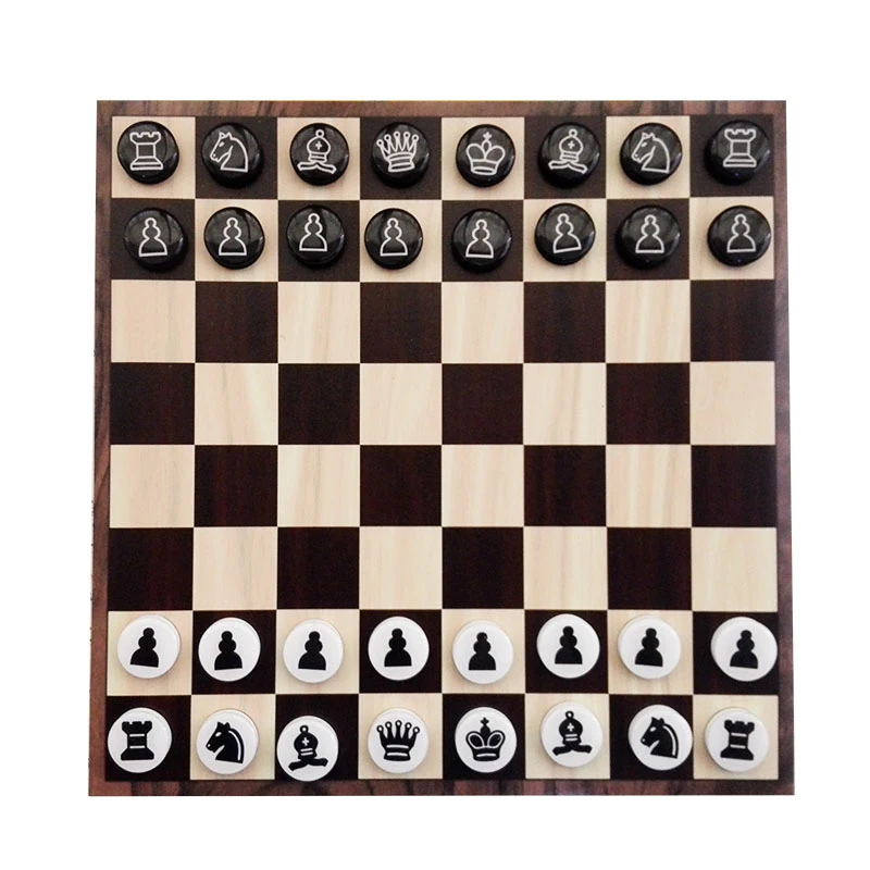 

Exquisite Magnetic EVA Solid Plastic Chess Set Portable Iron Floppy Disk children's Gift Puzzle Sticking To The Wall Board Games