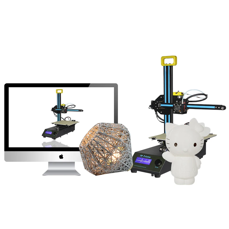 Новый Creality 3D цветной мини лазерный гравировальный станок 3d принтер DIY CR 8 набор