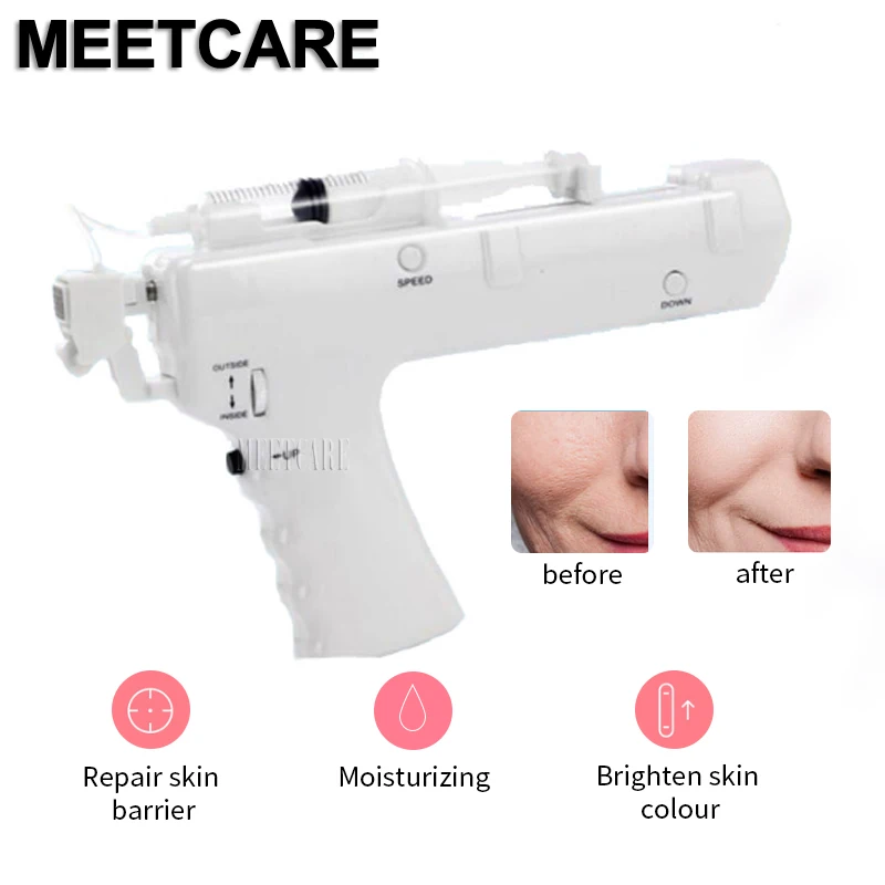 Mesogun25D ванадиевый титановый инъекционный пистолет для лица инструмент ухода за