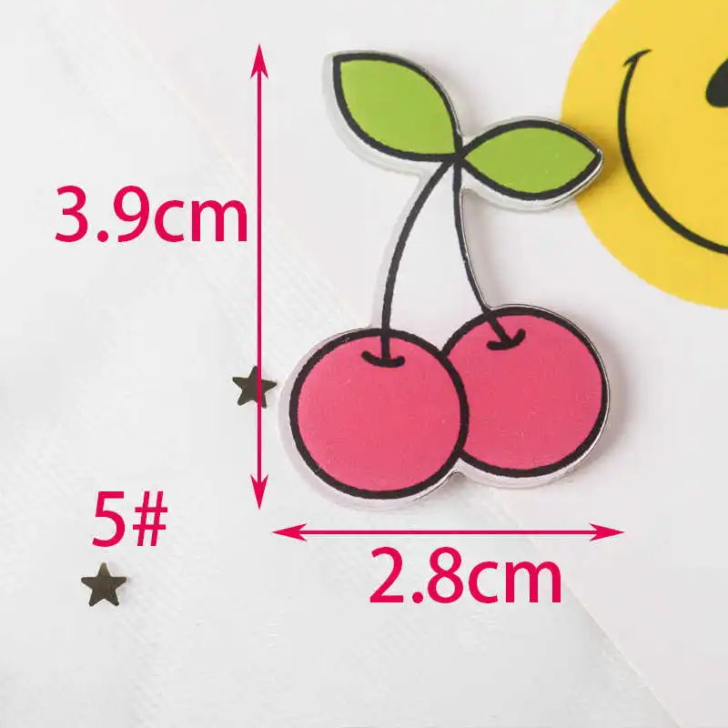 NO5 1 шт. микс конфеты Радуга мультфильм значки на булавке Kawaii значок bacgets на рюкзак значки на одежду акриловые значки Z74 - Цвет: NO5