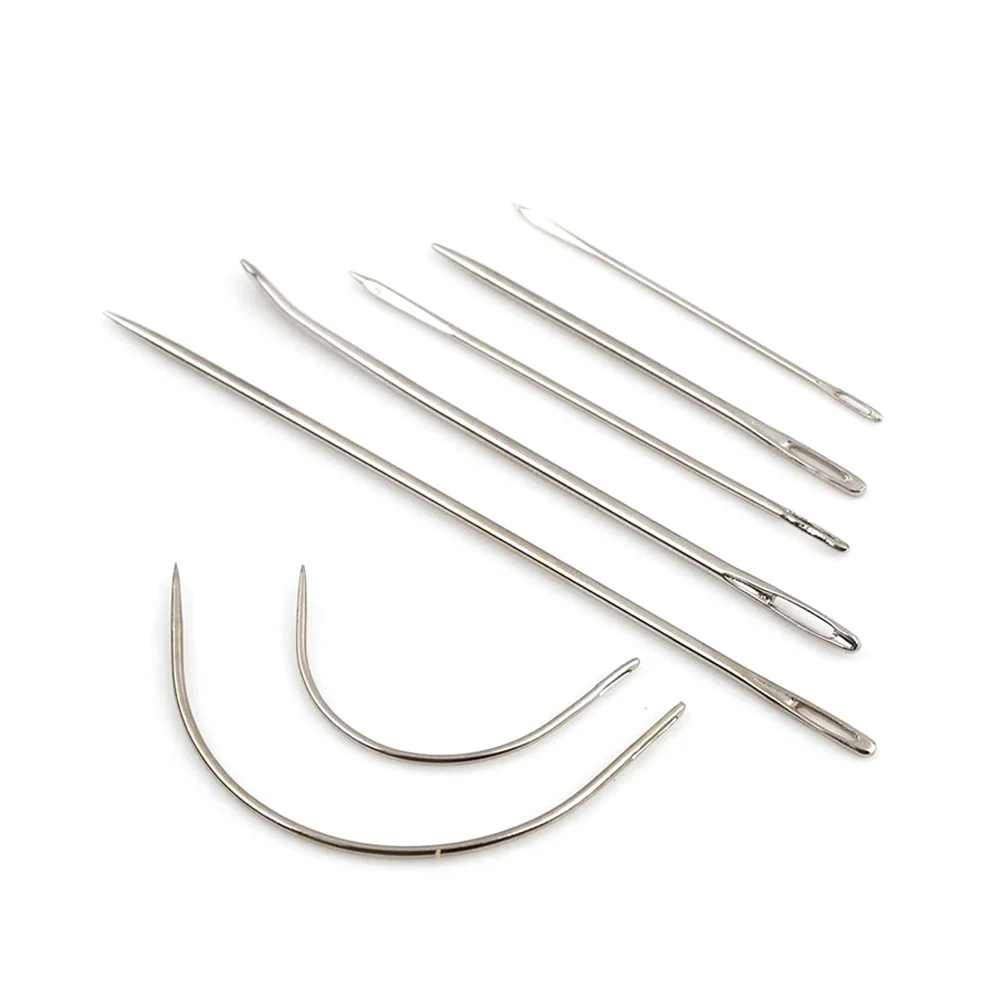 7 шт. сверхмощный ручной Швейные иглы комплект Многофункциональный изогнутые