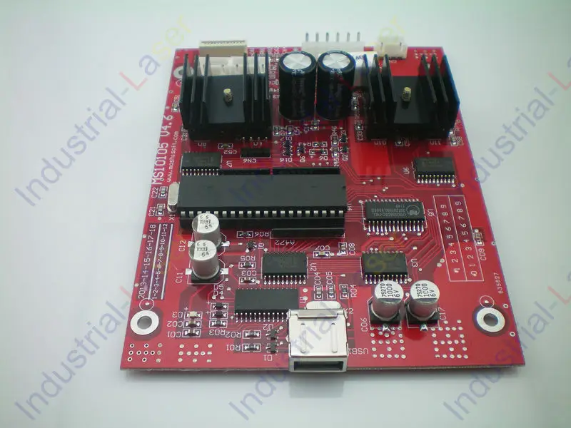 K40 Moshi MS10105 V4.6 основная плата для Co2 лазерный маркер гравер резак машина|main board