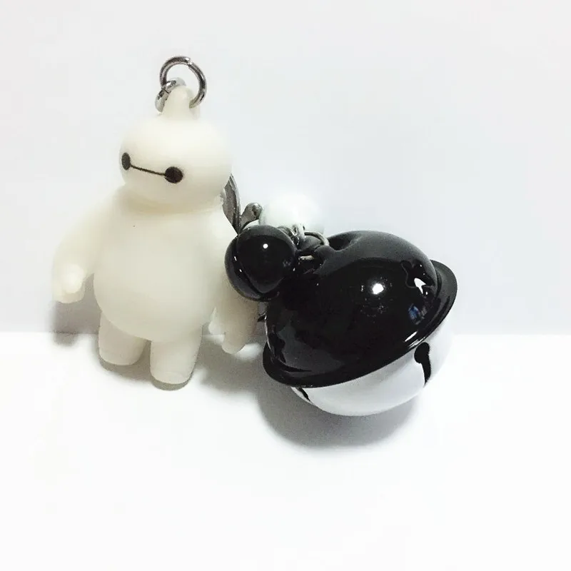 2018New поступление модные Baymax маленький колокольчик брелок многоцветная с