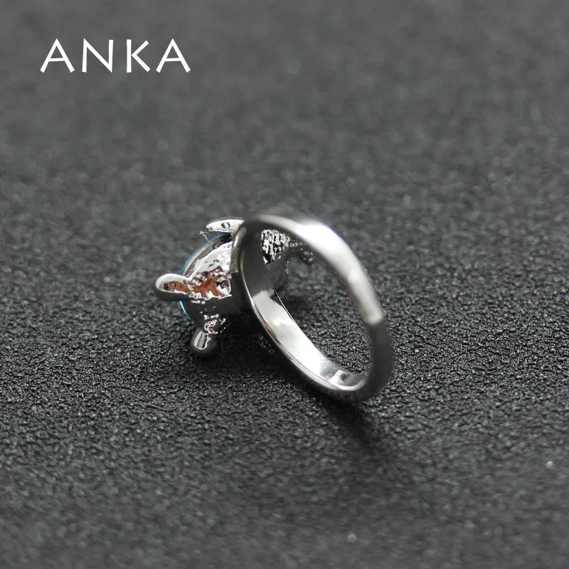 Женское кольцо с кристаллом пингвина из Австрия #104844