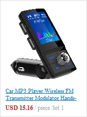 Автомобильный MP3 fm-передатчик Bluetooth hands-free автомобильный комплект беспроводной радио аудио адаптер USB зарядное устройство AUX аудио вход поддержка TF карты