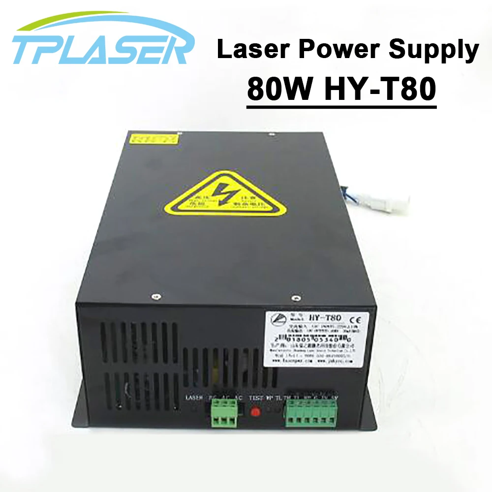 80W Laser Power Supply AC220V HY-T80 for Co2 Engraving Cutting Machine | Инструменты
