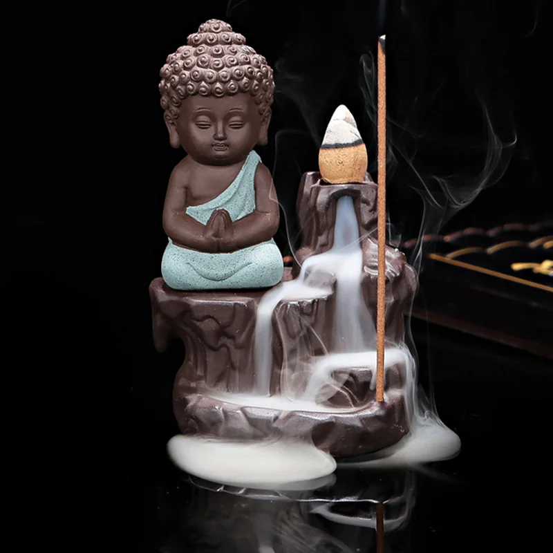 Конусы для благовоний с маленьким конусом Будды подставка ароматических палочек