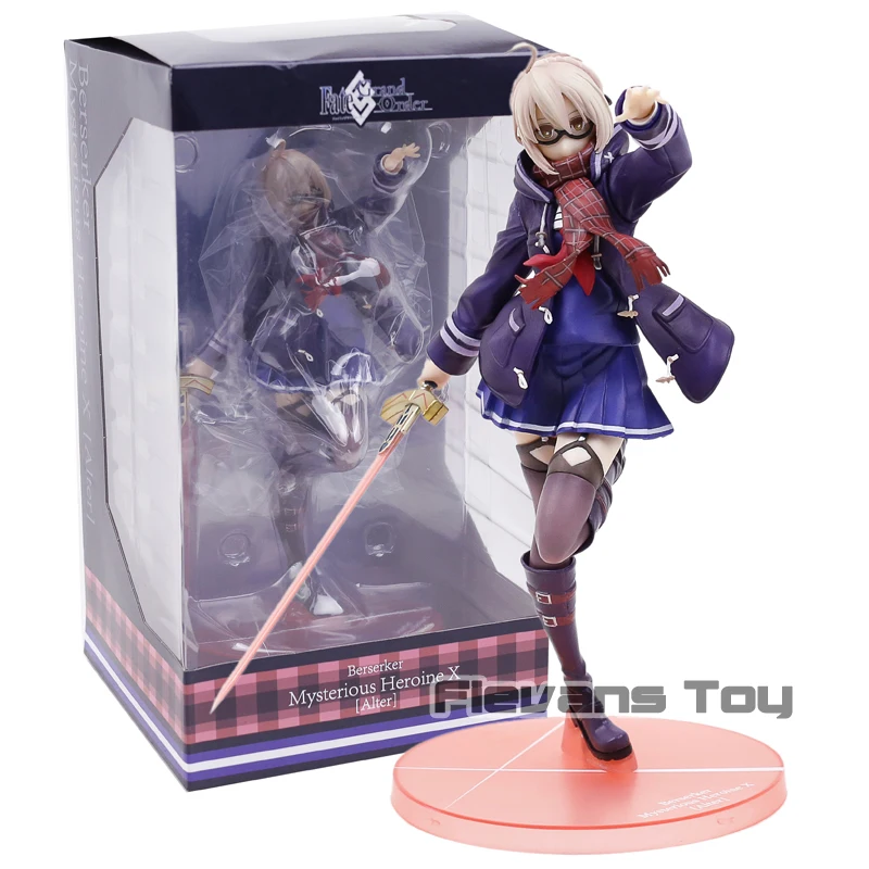 box Fate/Grand Order загадочная героиня X Alter(Alter) FGO фигурка игрушка ПВХ Коллекция Модель кукла подарок на день рождения - Цвет: box