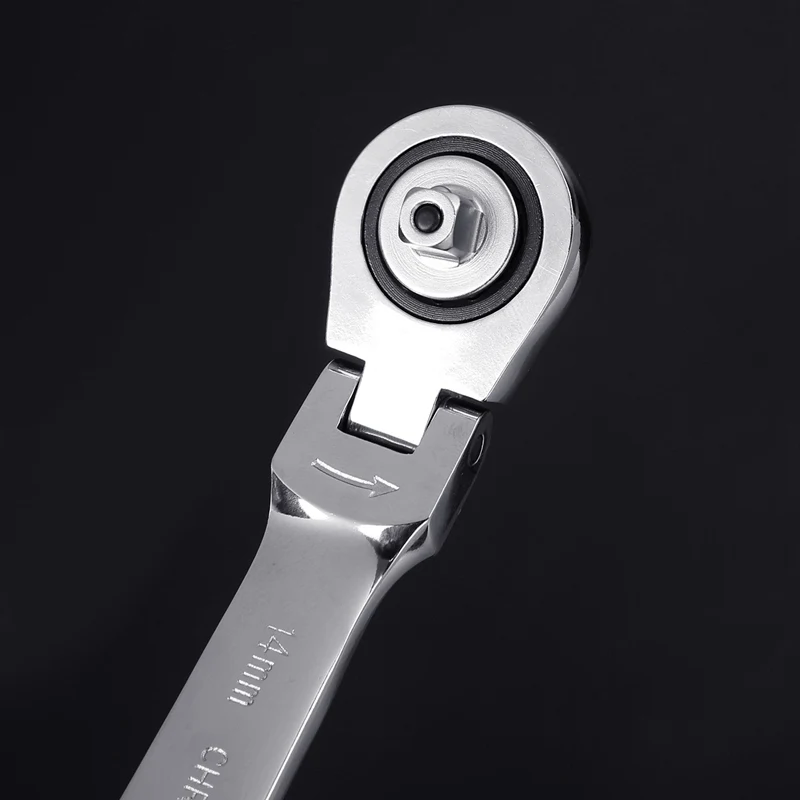 15IN1 деятельности Ratchet крутящий момент установить ключ 6 19 мм Hex торцевой с двойной