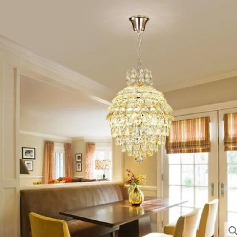 Современная Минималистичная индивидуальная креативная хрустальная люстра