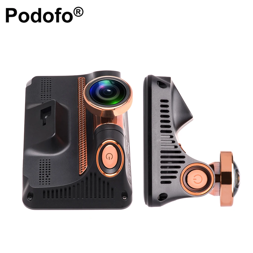 Podofo 4 0 &quotсенсорный экран Dash Cam Автомобильный видеорегистратор Камера FHD 1080P