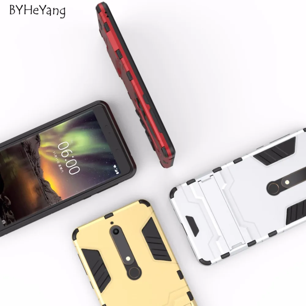 Для Nokia 6 1 чехол для 2018 силиконовый + ТПУ задняя крышка телефона TA-1068 TA-1050 TA-1043 TA-1016 |
