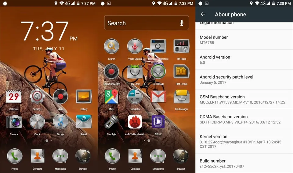 SERVO смартфон 4," MTK6755 Восьмиядерный rom 64 Гб 4G LTE 13 МП 5000 мАч поддержка мобильного телефона Беспроводная рация IP68