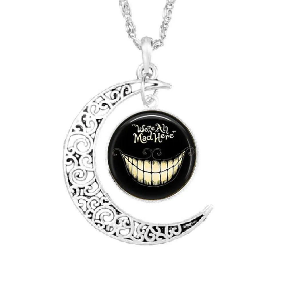 Стимпанк фильм Шляпник мы все безумные ожерелье 1 шт./лот стальной кулон