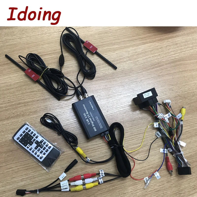 Цифровая ТВ-приставка Idoing HD DVB-T Стандартная автомобильная стереосистема с