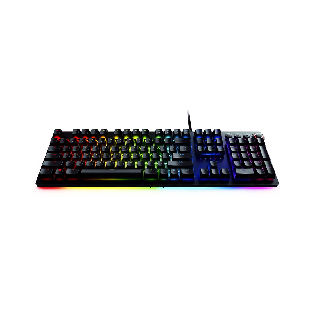 Razer Huntsman Elite Проводная игровая клавиатура Механическая игровая клавиатура RGB подсветка Тактильные переключатели эргономичный дизайн для ПК