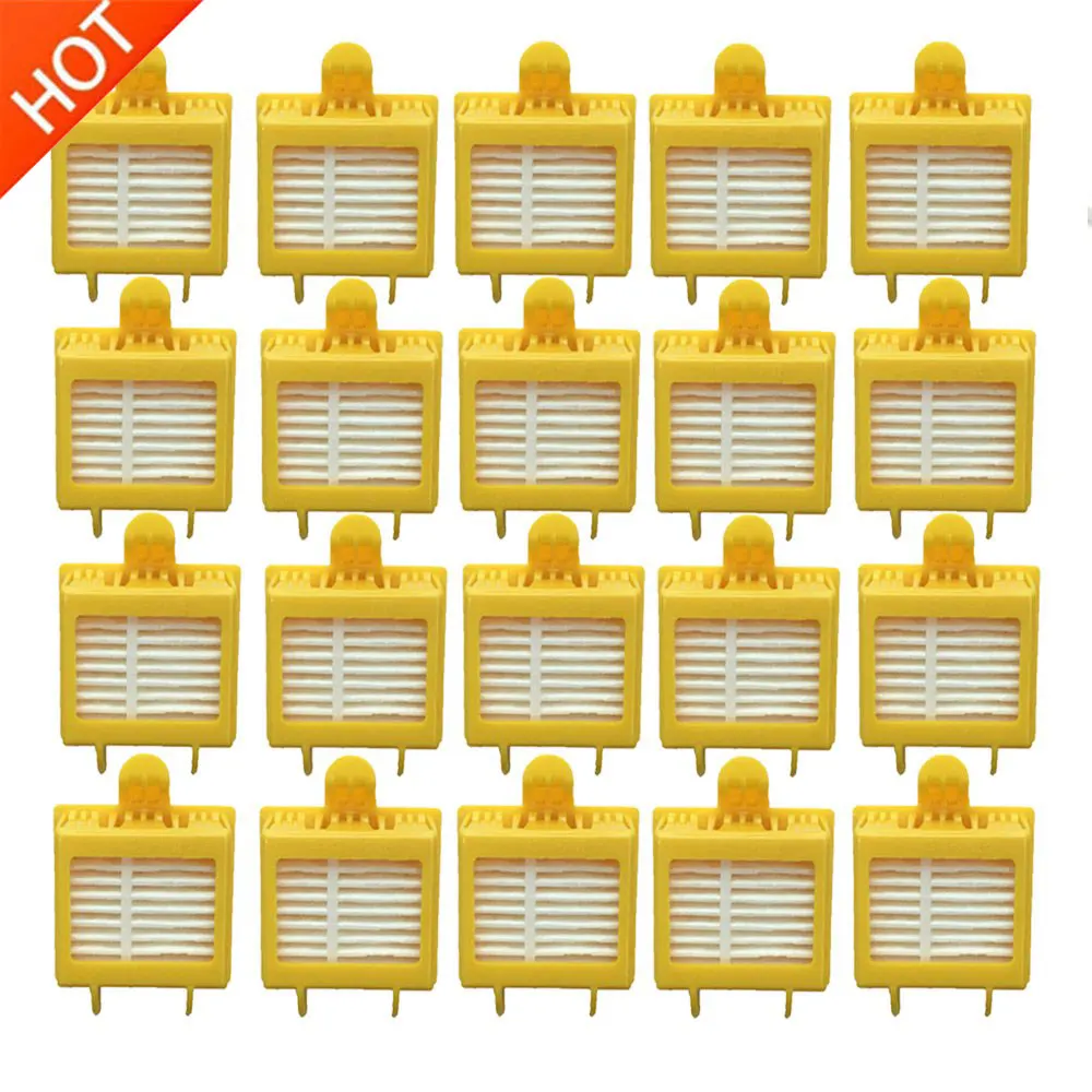 20pcs Accessories for 20 x Hepa Filter for iRobot Roomba 700 Series 760 770 780 - Цвет: 20pcs