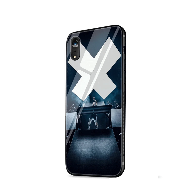 Стеклянный чехол для iPhone 5 5S SE Desxz диджей Мартин Гаррикс 6 6S 7 8 Plus X XS XR Max |