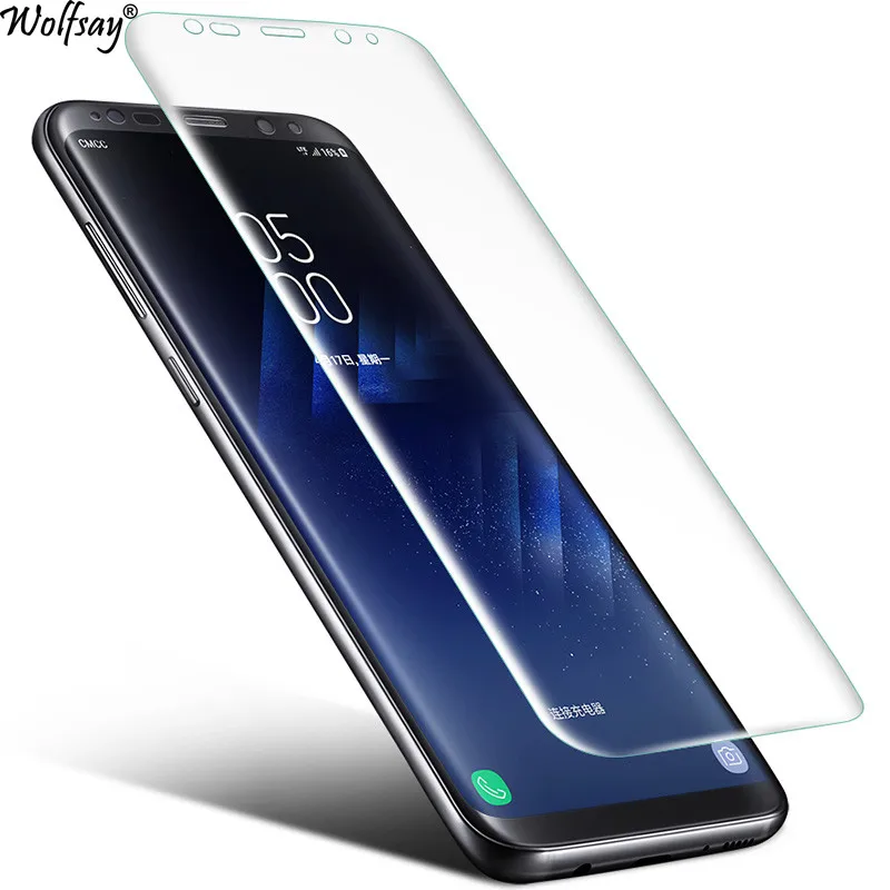 Мягкая прозрачная защитная пленка для экрана Nano Samsung Galaxy S8 Plus Защитная не