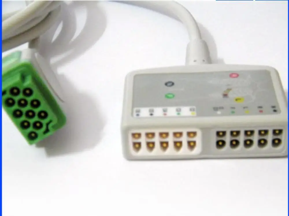Для GE Marquette 11 pin to 10 Lead multi link ECG багажник кабель Eagle Solar Dash Tram MAC Lab Datex Ohmed the 416035 001 002| |