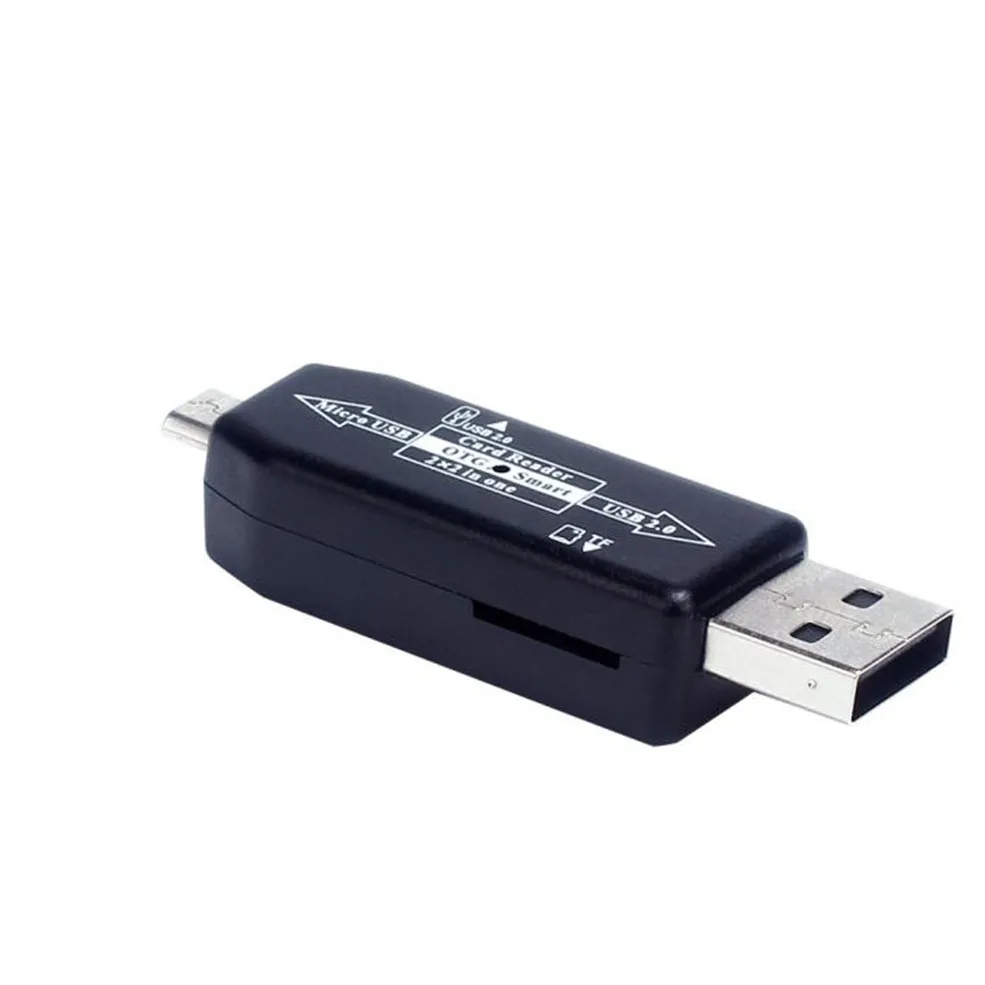 CARPRIE OTG Micro USB TF кардридер концентратор адаптер для Android мобильного телефона Прямая