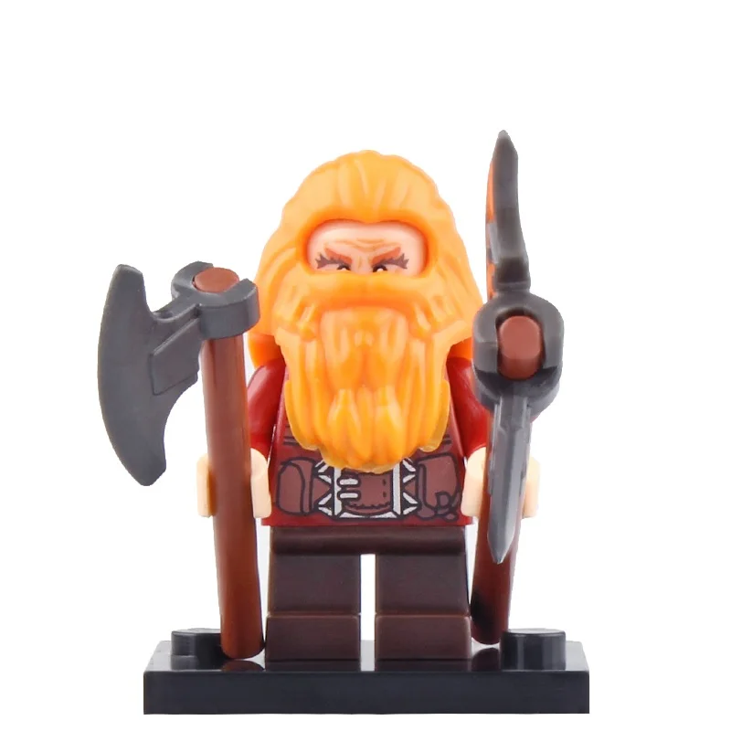 Строительные блоки Legoed 8 шт./компл. Goblin Dori Action миниатюрная модель детских игрушек