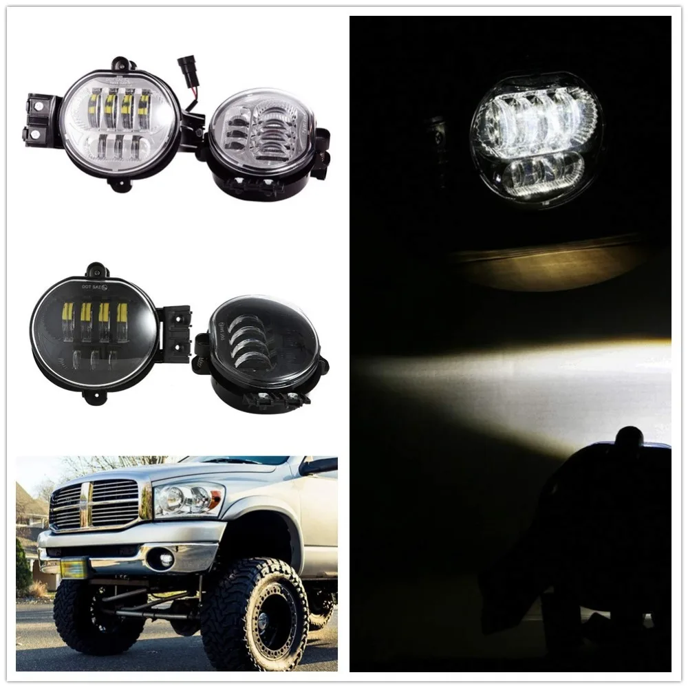 Для 02 08 Dodge Ram 1500 03 09 ram 2500 3500 04 06 Durango светодиодные противотуманные фары (для