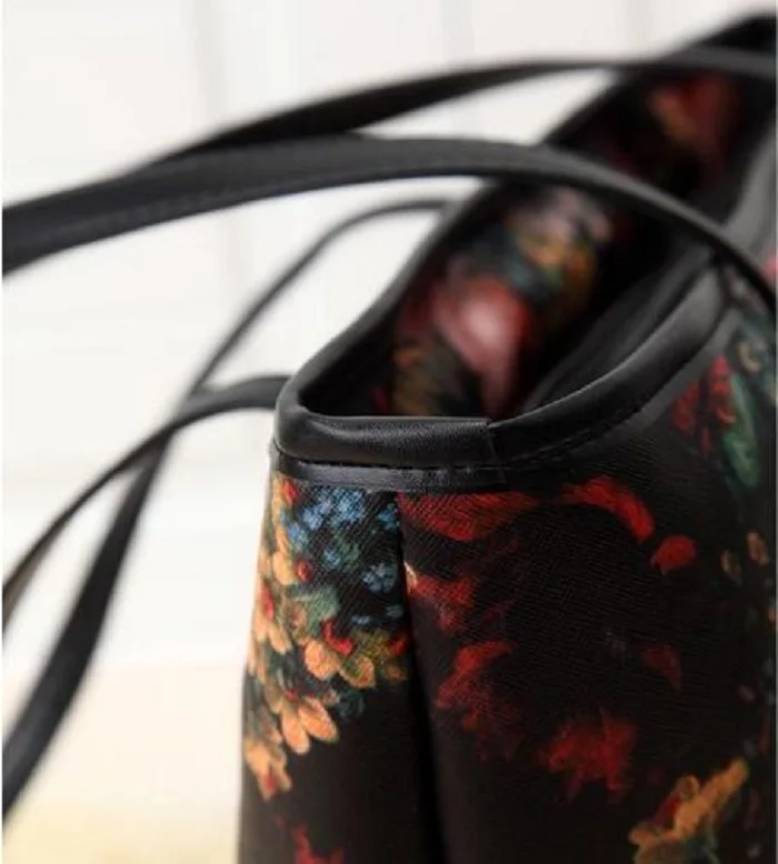 Женские сумки с цветочным принтом пляжная сумка на плечо масляной картиной