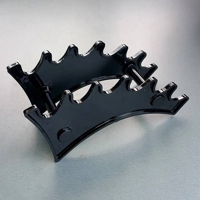 

Plastic Pen Eyebrow Pencil Or Eyeliner Products Exhibite Display Holders Stands In Black or Clear Assembling Easily 100pcs