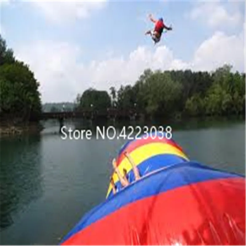 Free Shipping 7m*2m Inflatable Blob Jumping Water Air Bag Catapult Pillow |